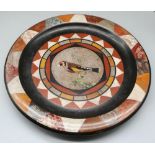 Dom Joly Collection - Grand Tour specimen marble and polished agate circular shallow dish, centre