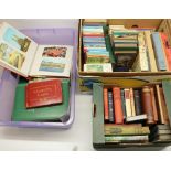 Quantity of vintage books, predominantly children's books, Observer and Ladybird books; two albums