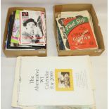 Theatre programmes, including The Rose Tattoo by Tennessee Williams, The Peter Hall Company at the