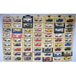 Extensive collection of Lledo diecast vehicle models, predominantly Morris commercial vans, all