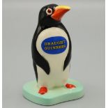 Carlton Ware 'Draught Guinness' ceramic penguin figure, H10cm