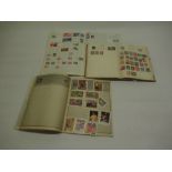 Collection of mainly Geo.V1 and later GB Empire and World used stamps, some modern in three albums