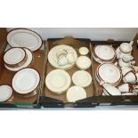 Comprehensive Royal Grafton 52 piece tea and dinner service (8 covers) and a Royal Dalton Heather 29