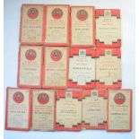 Thirty vintage cloth road maps to incl. Ordnance Survey, Bacon's, Geographical, Johnstone's etc