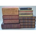 Collection of vintage books to include Burke's Landed Gentry Vols 1 and 2 1898, Burke's Peerage,