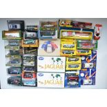 Collection of diecast Jaguar models, various scales and manufacturers incl. Corgi, Cararama, Maisto,