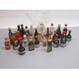 Collection of Whisky, Vodka, Brandy, etc. miniatures (32)