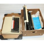 Acorn computers Ltd B.B.C Model B keyboard and a Business Aids ltd Prima 25 comb binder (2)