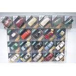 Twenty one cased 1/43 scale diecast vehicle models from Cinerius ltd "Vitesse" and "City" ranges