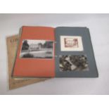 C20th scrap book cont. postcards, ephemera, etc. & London Opinion Issue no. 446 5th October 1912(2)