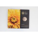 Royal Mint UK 2009 Kew Gardens 50p BUNC coin, in original card case of issue