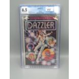 Dazzler #1 (1981) Printing Error, 1st direct distribution comic by Marvel, CGC grade 6.5