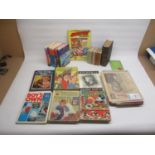 Collection of books inc. Harry Potter, Osbornes, Annuals etc.