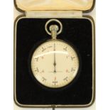 WW2 Admiralty pattern no. 6 stopwatch in fitted case, appears working order