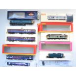 Collection of previously run OO gauge electric train models to include Hornby R2757X Super Detail