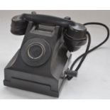 Vintage T.E.L. (Ericsson) Bakelite winding telephone