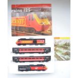 Hornby OO gauge Virgin Trains/Hornby InterCity 125 electric train set with Hornby livery power
