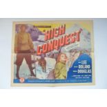 Original movie poster for High Conquest (1947) starring Warren Douglas and Anna Lee, 56cm x 71cm