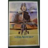 Collection of aviation related film posters and photographs - The Aviator (1985) starring Rosanna