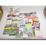 Collection of mixed football programmes from the 1980s inc. Manchester United, Millwall, Tottenham