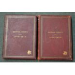 Two bound volumes of British Sports and Sportsmen, part 1 (730/1000) and 2 from 1911 b/w photo