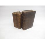 Ovidivis Variok Metamorphosen, Petri Leffen 1667, full leather bound, The Adventurer, 4 vols, 4th