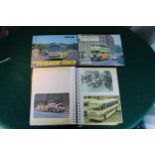 Two photo albums (305 buses) 57 trucks, etc. 2 bus books