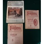 Two Fording brochures, Ford News February 1932, The Story of E.R.A. booklet & 8 Ford Life