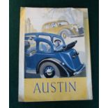 C.1935 Austin full models brochure