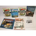 Collection of books on commercial transport