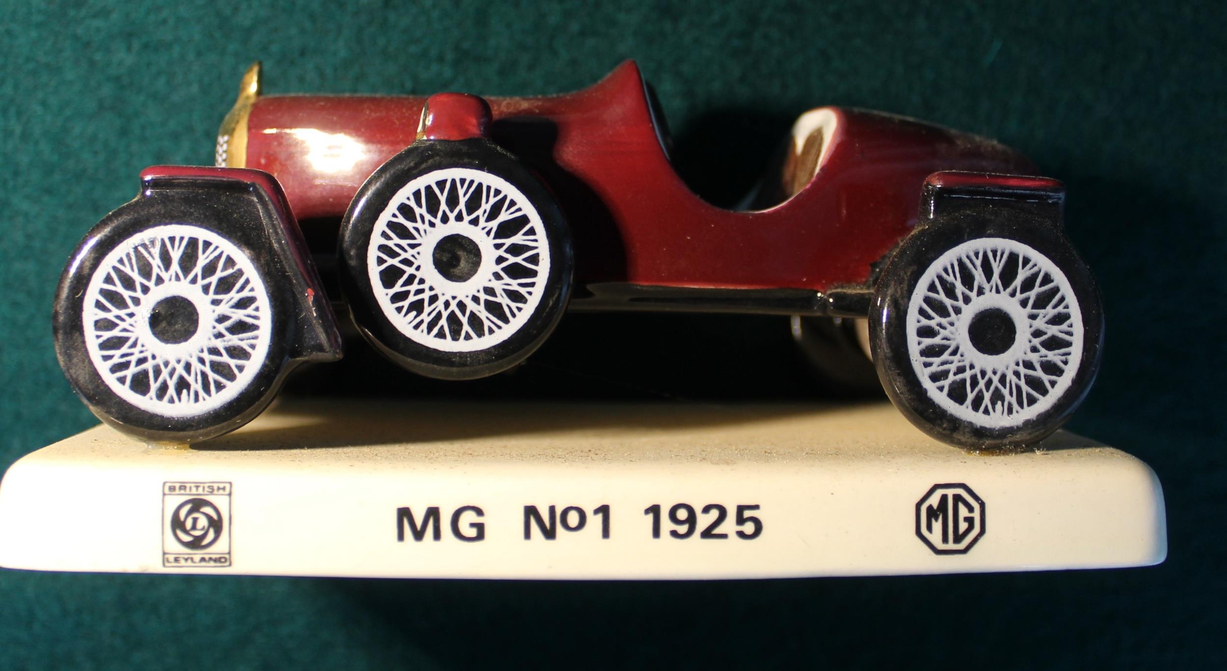 Rare Carlton Ware MG No.1 1925 model - Image 2 of 2