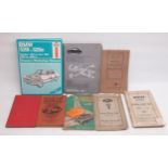 Collection of handbooks inc. The Small Car Handbook, Iliffe & Sons Ltd, Austin Sixteen Master