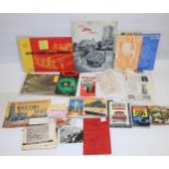 Mixed collection of motoring ephemera and brochures (qty.)