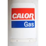 Calor Gas forecourt metal advertising sign, 61cm x 40cm