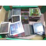 Approx. 130 early C20th 3 1/4" glass magic lantern slides, complete children's sets including Mr.