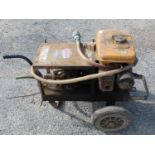EH25 8.5 Robin industrial power washer, with pull start and electric start, hose and lance