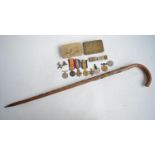 Collection of British military medals to include 1914-1919 Great War Victory medal with ribbon,