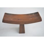 Japanese hardwood pillow, L36cm H20.5cm