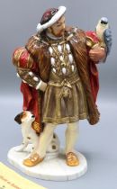 Royal Doulton limited edition figure, Henry VIII, HN3350, 374/1991, H25cm, with certificate