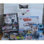 Collection of boxed radio controlled helicopters, drones and cars to include 6 axis gyro