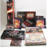 Selection of Monopoly Star Wars sets, Star Wars chess set etc.