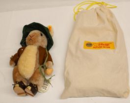 Steiff Benjamin Bunny in original cloth bag