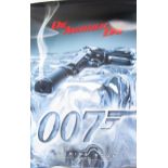 James Bond movie posters inc. Die Another Day, Tomorrow Never Dies (x2) and Quantum of Solace (3