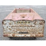 Vintage Mobo "Fire Chief" pressed steel child's pedal car (in need of restoration). Pedal function