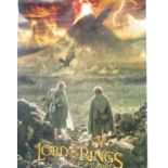 Collection of Lord Of The Rings movie posters covering the Trilogy,(17 in tubes and 3 loose, 20 in