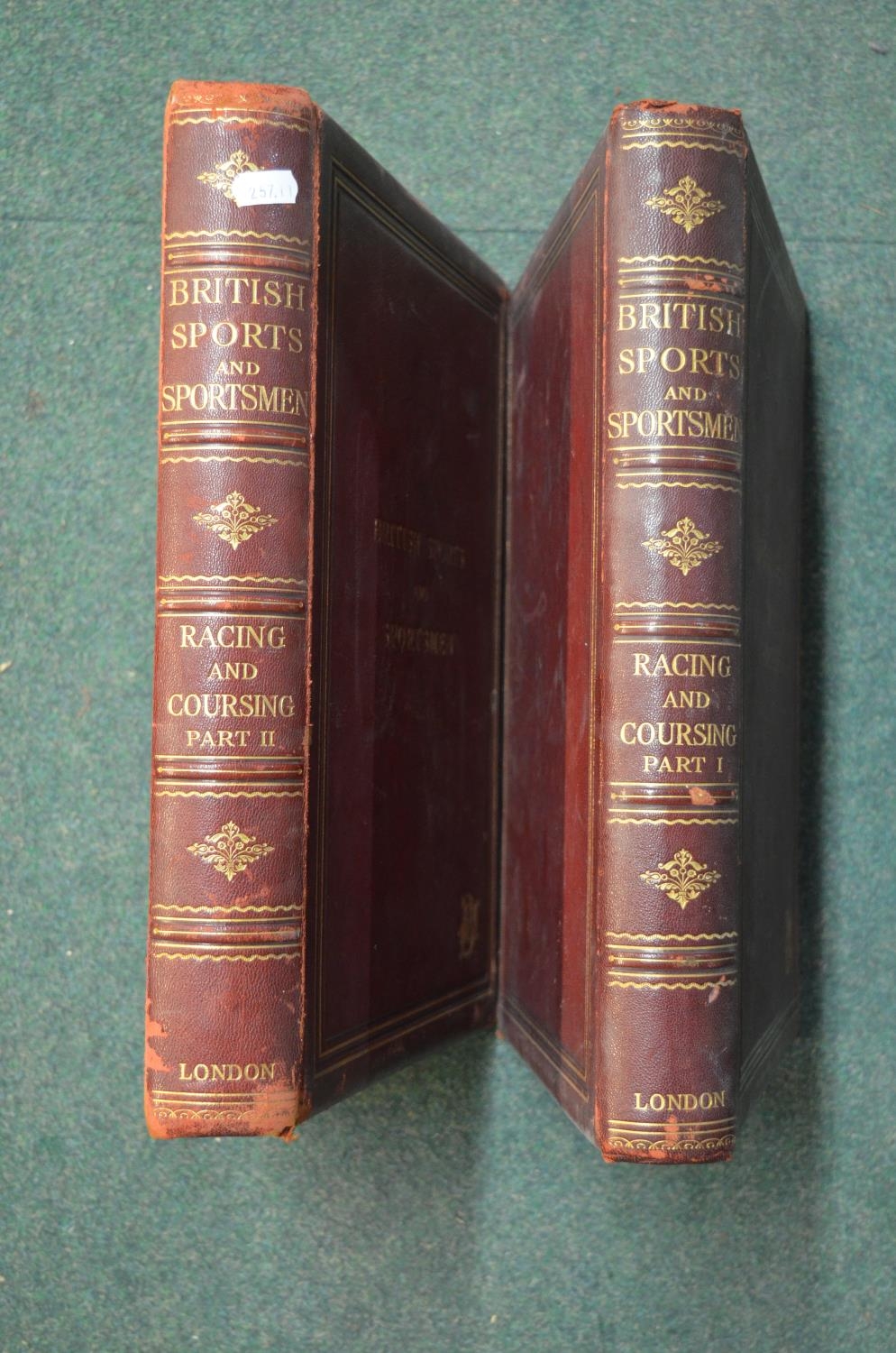 Two bound volumes of British Sports and Sportsmen, part 1 (730/1000) and 2 from 1911 b/w photo - Image 5 of 5