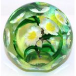 Caithness glass paperweight, Mountain Beauty, master sample