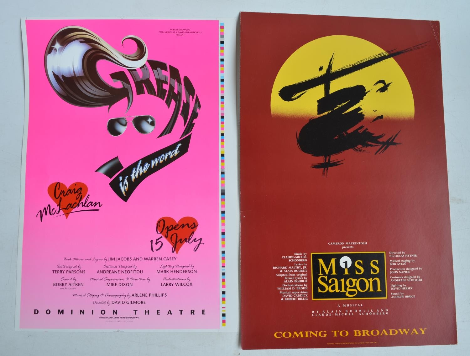 Extensive collection of theatrical stage production posters to include Oliver, Miss Saigon, Scrooge, - Image 5 of 8