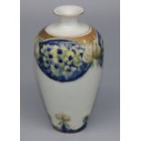 William Moorcroft for James Macintyre & Co: Florian ware vase of high shouldered form, Pansy pattern