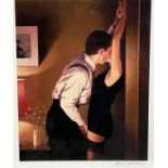 After Jack Vettriano (Scottish b.1951); 'Game On' ltd.ed Giclee print, numbered and signed in pencil